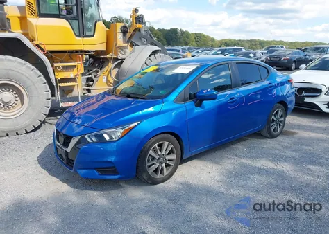 2021 Nissan Versa Sv Xtronic Cvt from USA, damaged, VIN 3N1CN8EV3ML838746